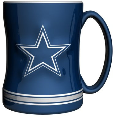 NFL modellierte Relief-Tasse, 414 ml, marineblau