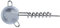 Balzer Shirasu Screw Jig - Schraub Jigköpfe für Gummifische, Schraubköpfe für Gummiköder & Jigs, Bleiköpfe für Softbaits, Spiralköpfe, Gewicht/Inhalt:25g - 3 Stück