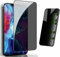 Film de protection d'écran en verre trempé pour iPhone 7/iPhone 8 - Protection contre les regards indiscrets - Protection d'écran en verre céramique