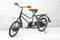 Generisch Handgemachter Dekoratives Fahrrad aus Metall und Holz Breite 36cm Typ 2