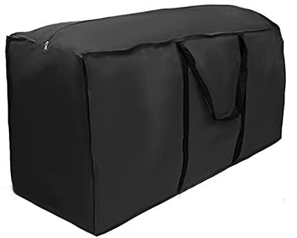 Jetcloud Garden Furniture Cushion Storage Bag 173x76x51cm Waterproof Anti-UV Heavy Duty 210D Oxford Fabric Christmas Tree Storage Bag Outdoor Garden Patio Cushion Cover Bags with Handle