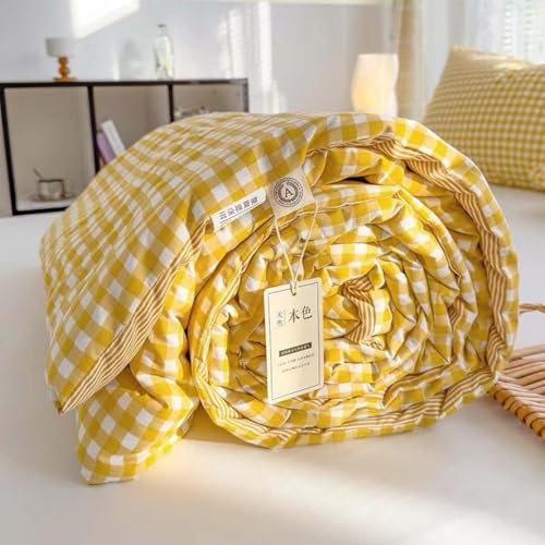 FBARTL Primaverile Estivo Copriletto Cotone Per Letto Per Morbida Coperta Leggera,Morbido E Confortevole 