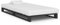 Iiaky Palettenbett Bettgestell Bett Holz Betten Paletten Bett Massivholzbett Grau Massivholz Kiefer 100×200 cm