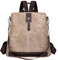 Schulrucksack Unisex Nachhaltig - Wasserabweisend Backpack - Mittelgroß Rucksacktasche Vintage Multifunktions Schultaschen Anti Diebstahl Handtasche für Reisen Arbeit