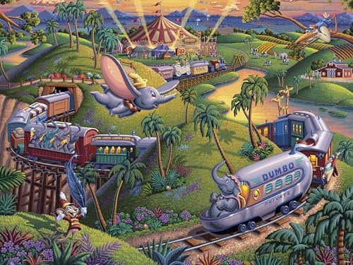 Ceaco - Disney - Dowdle - Dumbo The Flying Elephant - 1500 Piece Jigsaw Puzzle
