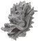 KONTONTY Robinet de Fontaine Murale Extérieure en Résine pour Jardin Décoration de Fontaine à Dragon Facile à Installer Élégance et Accessoire de Jardin