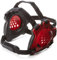 ASICS Unisex-Erwachsene Conquest Earguard Stirnband, Rot/Schwarz, Einheitsgröße
