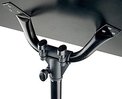 Stagg MUS-C5 TP Notenständer, höhenverstellbar, Schwarz