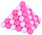 Knorrtoys 56755 - Bälleset ca. Ø6 cm - 100 balls/soft pink