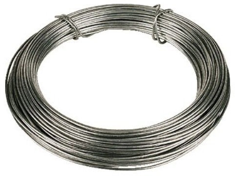 Floralcraft Garden Wire 1.6 mm x 30 m Galvanised Steel Rust Free Wire Extra Strong