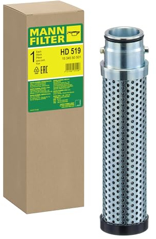 MANN-FILTER, HD 519 Hydraulik | Für Off-Highway, Hydraulikölreinheit, Höchste Filtrationsleistung, Hydraulischer Motorschutz, Echte OE-Technologie