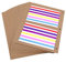 ThxMadam Fotoalbum Nachfüllseiten Kraftpapier 26 x 17,5CM, 20 Blatt Kraftpapier Weitere Seiten Ersatzseiten für Scrapbook Skizzenbuch Notizbuch 27,5x20,5CM(10.82 x 8.07), für Album 'Groß’