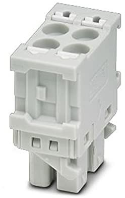 PHOENIX CONTACT HSCP-SP 2,5-1U4-99/99-7035 Leiterplattenstecker, Nennquerschnitt 2,5 mm², Lichtgrau, Anzahl der Anschlüsse 4, Artikelfamilie HSCP-SP 2,5-..-1U4-99/99-7035, Rastermaß 5 mm, 50 Stück