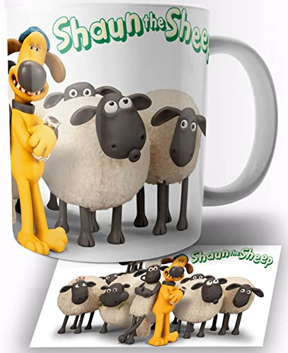 Shaun the Sheep Keramik Becher 325ml Tasse Mug