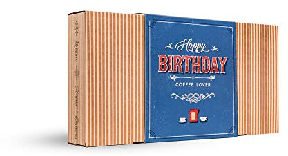 Kaffee Geschenk Set zum Geburtstag - 14 Beste Single Estate Spezialitäten & Bio Kaffees Aus Aller Welt | Brauen & Genießen Sie Jederzeit & Überall | Kaffeeliebhaber Geschenkidee für Männer & Frauen