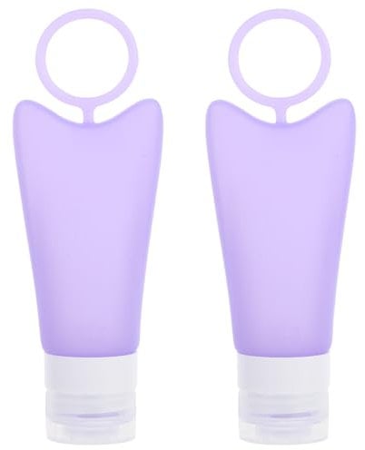 1set Silicone Emulsion Bottles Refillable Travel Containers for Shampoo Lotion and Shower Gel Compact Design with Wall Hook for Easy Storage and Portability