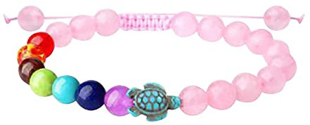 Bracciale in filo spinato vulcanico, turchese, tartaruga, intrecciato, regolabile, misura A,