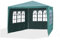 PE Garden Gazebo Marquee Canopy Party Tent 3 x 3m 120g Waterproof Outdoor Gazebo (Green)