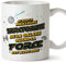 Mugffins Tasses pour TRACTORISTE - En Français - Cadeau original pour TRACTORISTE femme - Meilleur de Galaxie Quand Force Avec Moi - 11 oz / 330 ml