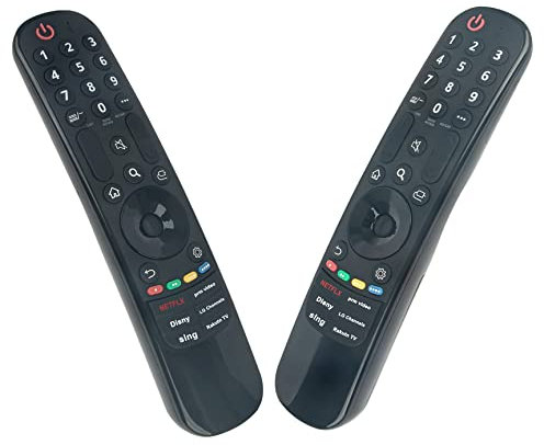 AULCMEET MR23GA New Replacement Magic Remote Control with NETFLIX PRIME-VIDEO DISNEY+ LG-CHANNEL SLING RAKUTEN-TV buttons fit for LG Smart TV OLED83C3PUA OLED65B3PUA OLED77G3PUA OLED65C3PUA OLED65G3PU