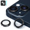 CloudValley Protection Objectif Caméra Arrière pour iPhone 15 6,1 Pouces & iPhone 15 Plus 6,7 Pouces, Accessoire Verre Trempé Anti-rayures Ultra Résistant Individuel Film, Noir