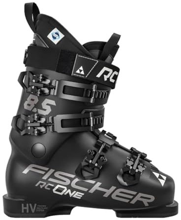 Fischer Unisex-Erwachsene Rc One 8.5 Alpine Skischuhe, Schwarz/Schwarz, 31.5