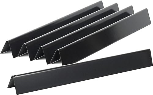 7536 7537 Flavorizer Bar para Weber Spirit E-310 E-320 (con botones de quemador laterales modelos 2007 – 2012), piezas de repuesto para Weber Spirit 700, Weber 900 Barbacoa de gas, accesorios para