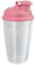 Westmark Mix- und Schüttelbecher/Dressingshaker mit Mess-Skala, herausnehmbarer Mixscheibe und verschließbarem Ausgießer, Fassungsvermögen: 0,5 l, Kunststoff, BPA-frei, Farbe: Transluzent/Rosa