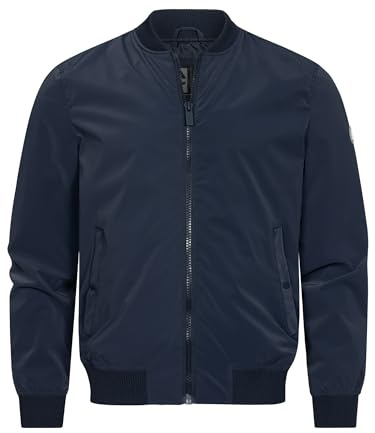 Indicode Herren INIgnam Übergangsjacke mit Stehkragen & Reißverschluss | Leichte Herrenjacke für Büro und Outdoor, Funktionsjacke, Freizeitjacke, Outdoorjacke, Casual Jacke für Männer