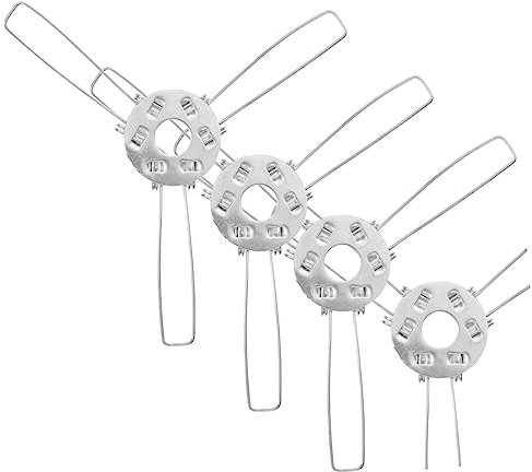 Gadpiparty 40 Stk Lampen Schirm Feder Halterung Kronleuchter Aus Glas Lampenhalter Diy Federklemme Für Lampenschirm Metallständer Lampenform-diy-halter Posaune Beleuchtung Suite Eisen