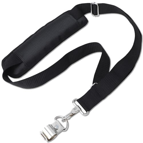 Yweller Nylon Schultergurt Tragegurt für Motorsense,Freischneider,Kantenschneider, Einstellbarer Tragegurt Kompatibel mit den meisten Rasentrimmer wie Stihl, Einhell, EGO AP1500 56V usw.
