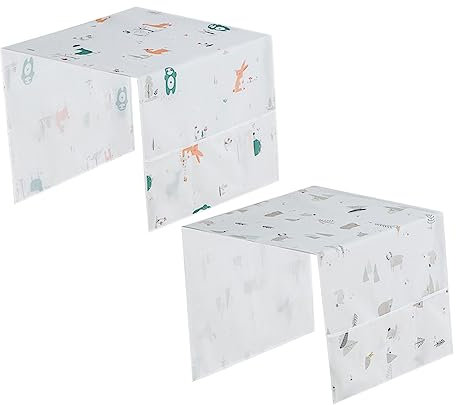 jojofuny 2pcs Fridge Top Cover Refrigerator Cover Fridge Tidy Washer and Dryer Dryer Top Protector Mat