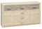 Sideboard Anrichte Kommode Schrank Aufbewahrungsschrank Schubladen in Kiefer hell 165 cm
