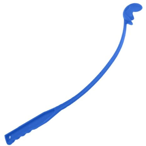 Acunny Ballwerfer für Hunde mit Tennisball, Spielzeug für Welpen, Tennis, inkl. Ballwerfer für Hunde, Grün, Blau.