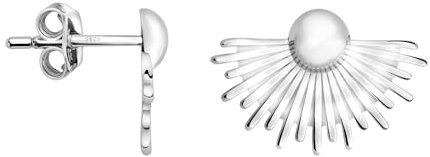 SOFIA MILANI - Damen Ohrringe 925 Silber - Sonnen Ohrstecker - E2900