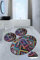 Bosdela Badezimmerteppiche Maglie (3-teilig), 60x100 cm – rutschfest, Weich, Luxuriöses Set, Moderner Badvorleger für Badezimmer, Dusche, WC, Teppich