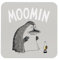Moomin The Groke Untersetzer aus Holz