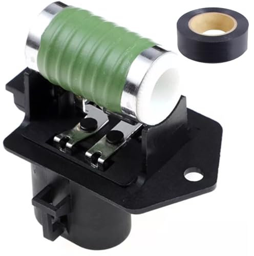 ZAMDOE 58702358 Resistenza riscaldatore Ventola relè radiatore per Fiat 500 500c 2007-On per Fiat Grande Punto 199 1.2 1.3 1.4 1.6 per Bravo Mk2 198 1.4 1.6 1.9 2.0 9S51-8L603-AA 5179935 con Nastro