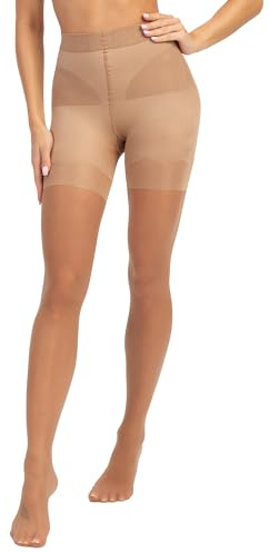 Gatta Collant gainant Lift-up 20 DEN, amincissant, push up, élégant, liftant les fesses, fonctionnel, invisible sous les vêtements, très confortable, corrigeant la silhouette (Daino, M)