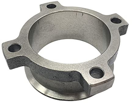 RQUDULXGX 3.0 V-Bandadapterflansch for GT35 T3. Turbo Edelstahl. Ss v- Bandadapter Turbolader und Teile