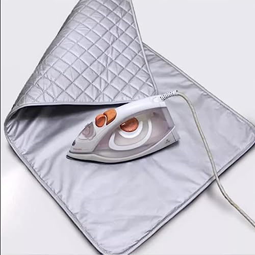 ZIUSFAC Nappe De Repassage Tapis De Repassage sur Table, Couverture De Repassage 48x85cm 80x140cm Tapis Repassage, pour Lave-Linge Sèche-Linge(80x140CM)