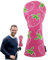 yakermur Golf Club Sleeves, Cute Strawberry Design Driver Protection, Waterproof & Wear-resistant Protection for Golf Courses, Driving Range, Outdoor Training, Tournaments and Clubhouse