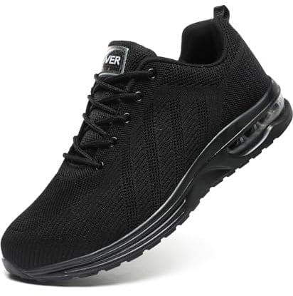 Lightweight Steel Toe Caps Trainers Safety Shoes Boots Mens Womens Work Industrial Work Shoes