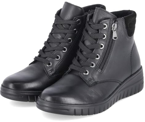 Beliana 1710/12646 orthopädischer Stiefel mit Kaltfutter Glattleder Damen in schwarz