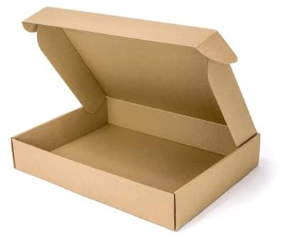 Multipack 20 cajas 40 x 30 x 7 cm, 400 x 300 x 70 mm cajas de envío cajas plegables caja postales cartón craft