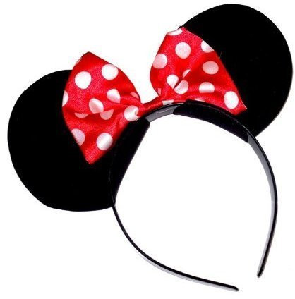 Minnie Mouse Style Mouse Ears Headband