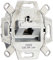 Rutenbeck UAE - Cat. 6A iso Universal-Anschlussdose/Datendose LAN 136104030, 1-Fach RJ45, 10 Gbit/s, Unterputz, geschirmt