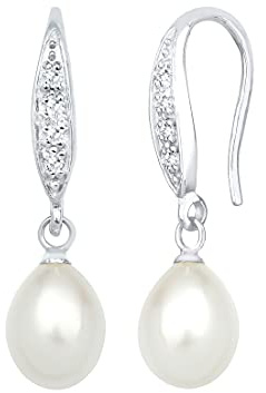 Elli Damen Ohrhänger 925 Sterling Silber Zirkonia 0305941613 | 925 Sterling Silber