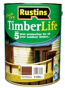Rustins Timberlife Dark Mahogany 5ltr