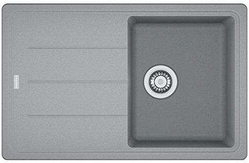 Franke BFG 611-78.084 Aufsatzwaschbecken Rechteckig Granit (Aufsatzwanne, rechteckig, Granit, Grau, 1 Becken, 8,89 cm (3,5 Zoll)